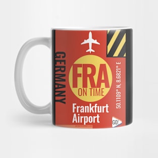 Frankfurt airport code Mug